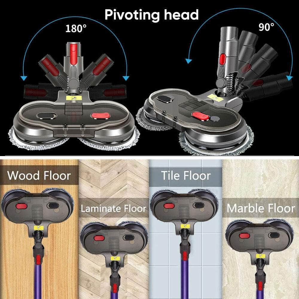 Electric Motorized Mop for Dyson Cordless Vacuums Cleaners Wet Dry