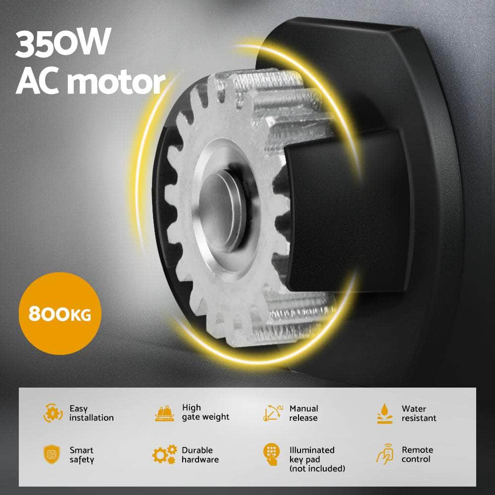 Electric Sliding Gate Opener 800KG Keypad 4M | Fence & Gate Accessories