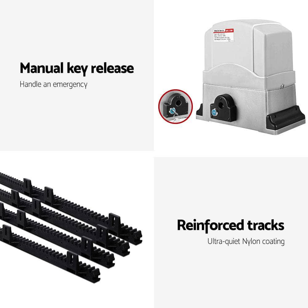 Electric Sliding Gate Opener 800KG Keypad 4M, Fence & Gate Accessories