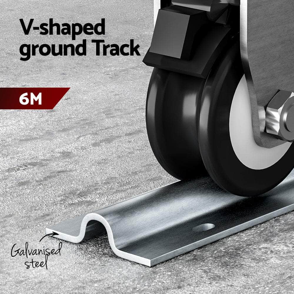 Electric Sliding Gate Opener Ground Track 6M, Fence & Gate Accessories