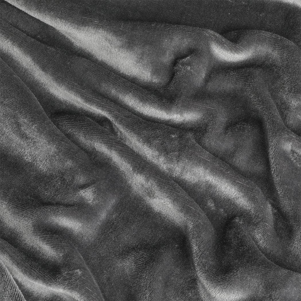 Electric Throw Blanket Heated Grey