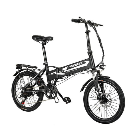 Phoenix 20 Inch Electric Bike Folding Urban Bicycle Ebike Removable Battery