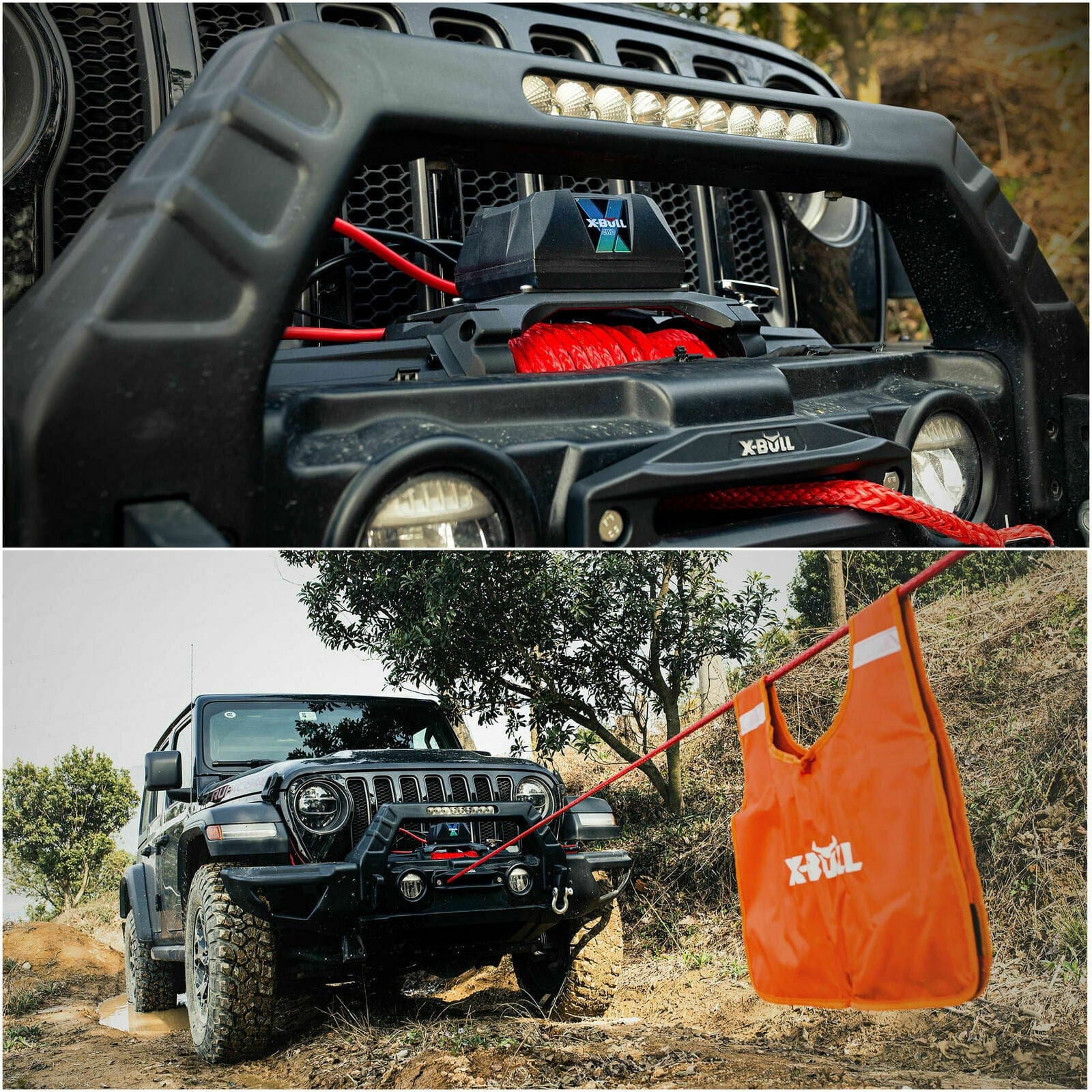 Remote - Wireless 12V Synthetic Rope Electric Winch 14500Lb 4X4 Boat - photo 11