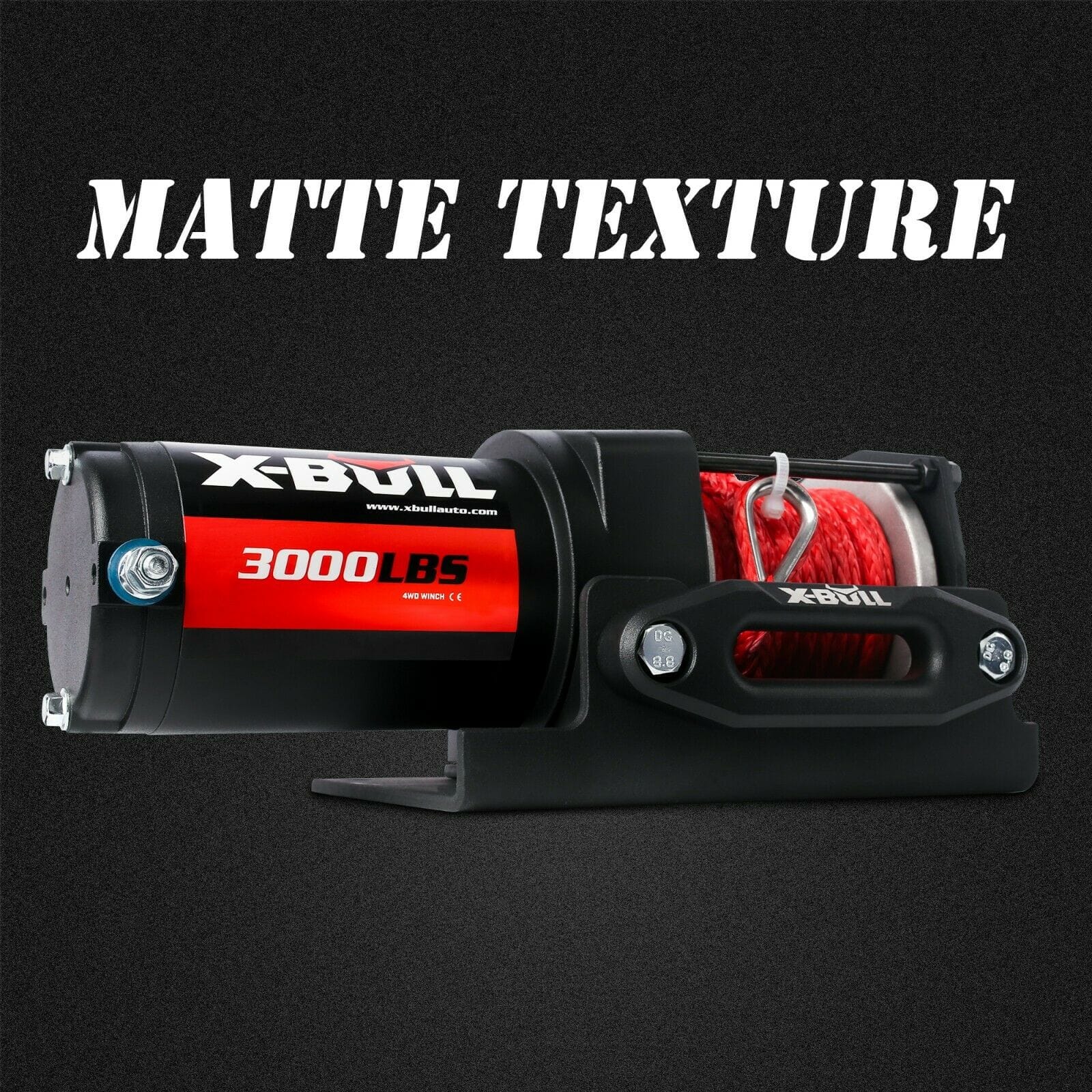 1360Kg - Wireless 12V Synthetic Rope Electric Winch 3000Lbs/1360Kg Boat Atv - photo 12