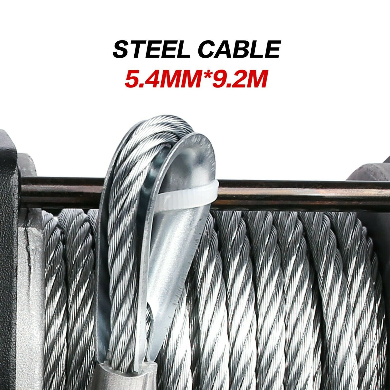 Wireless 12V Steel Cable Electric Winch 3000Lbs/1360Kg Atv Boat with 1360Kg
