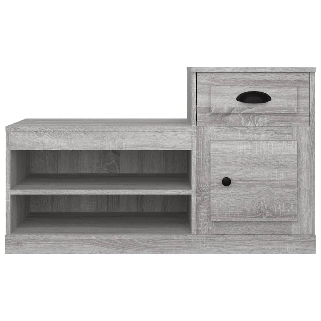 Elegance in Every Step: White Engineered Wood Shoe Cabinet