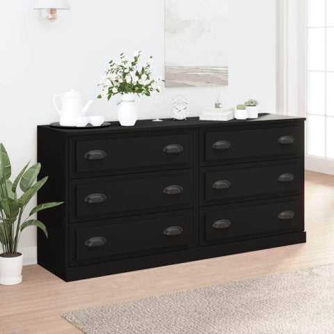 Elegant 2-Piece White Engineered Wood Dining Ensemble