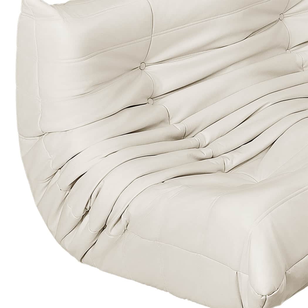 Elegant 2 Seaters Floor Sofa Caterpillar Lounge  Foldable Function