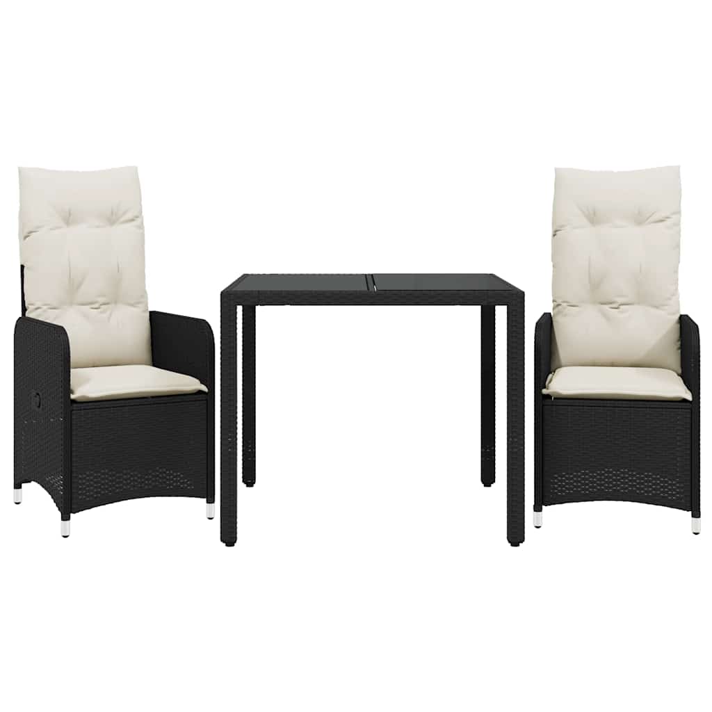 Elegant 3 Piece Garden Bistro Set Living Space Upgrade Garden Leisure