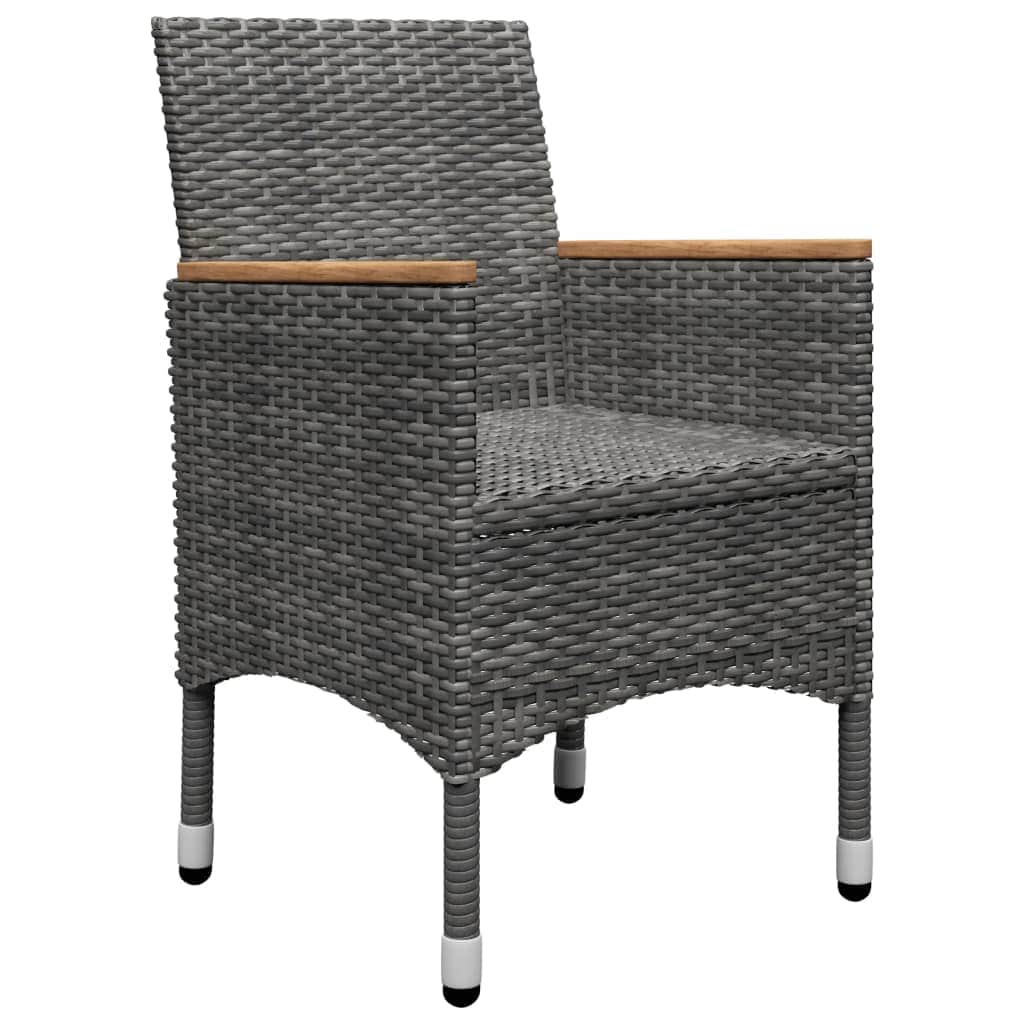 Elegant 3 Piece Garden Dining Set Relaxing Seating Outdoor Living