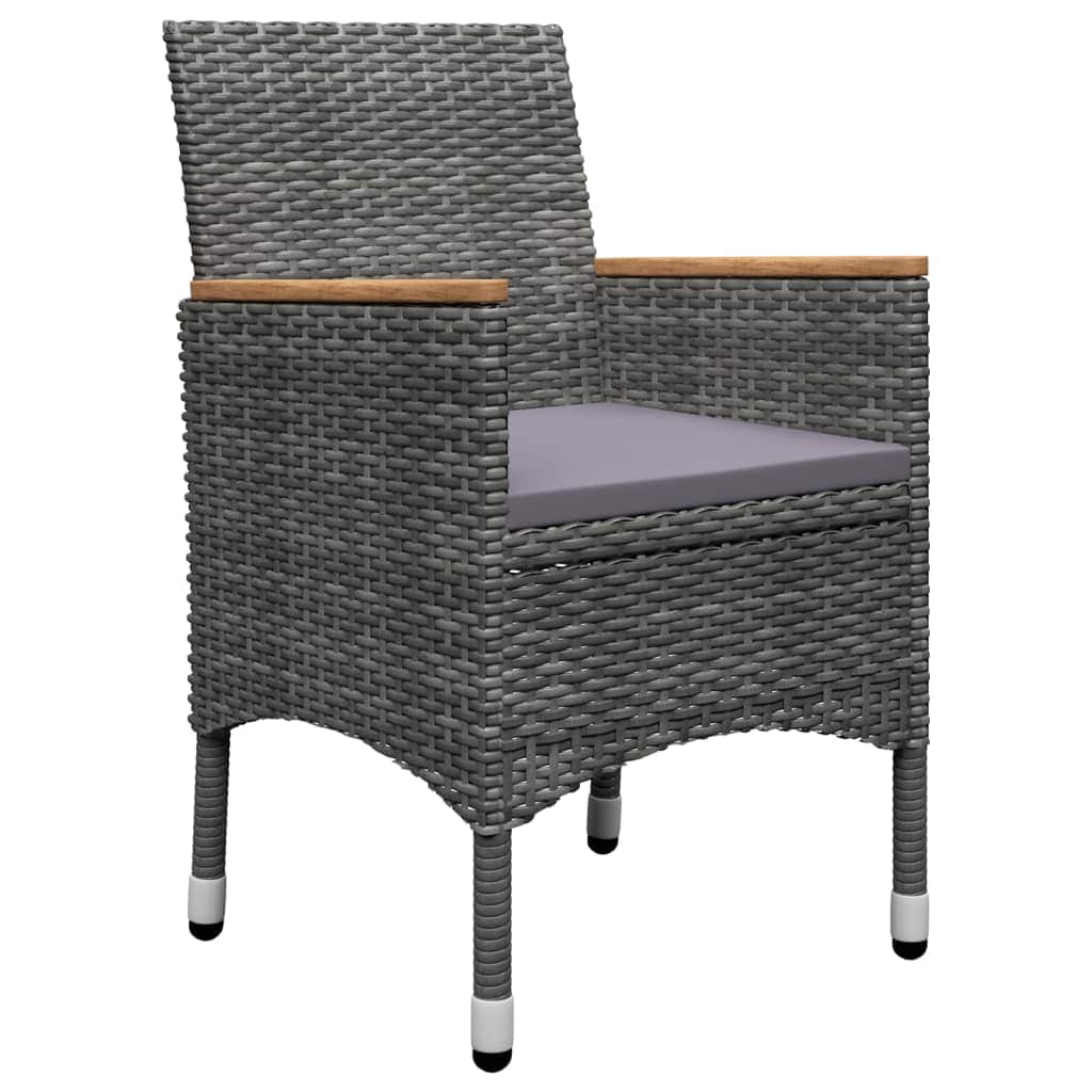 Elegant 3 Piece Garden Dining Set Relaxing Seating Outdoor Living