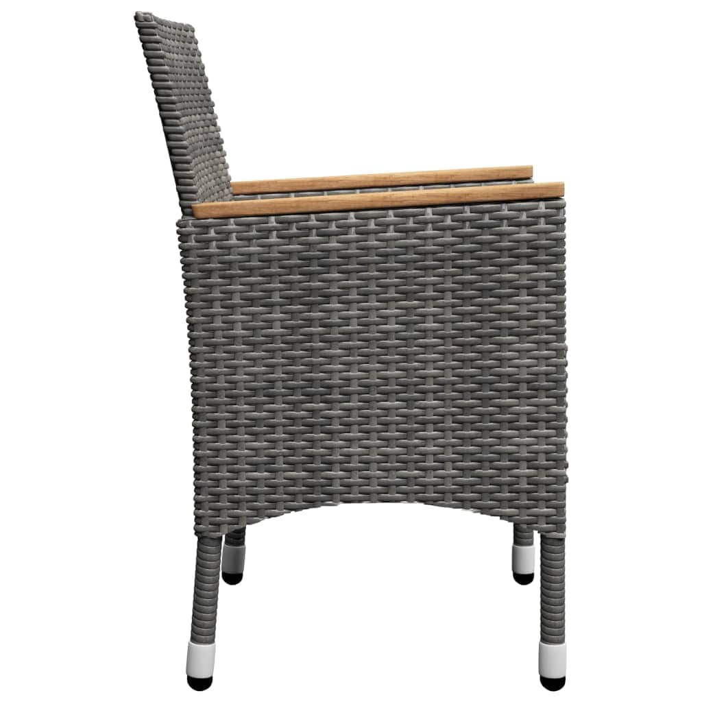 Elegant 3 Piece Garden Dining Set Relaxing Seating Outdoor Living