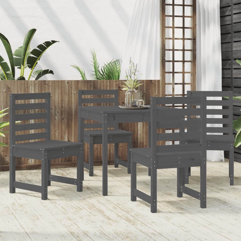 Elegant 5 Piece Garden Dining Set Living Space Upgrade Evening