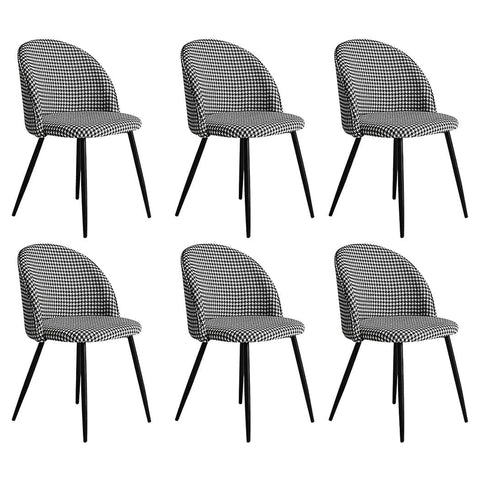 Elegant 6x Dining Chairs Kitchen Cafe  Multipurpose Use Classic