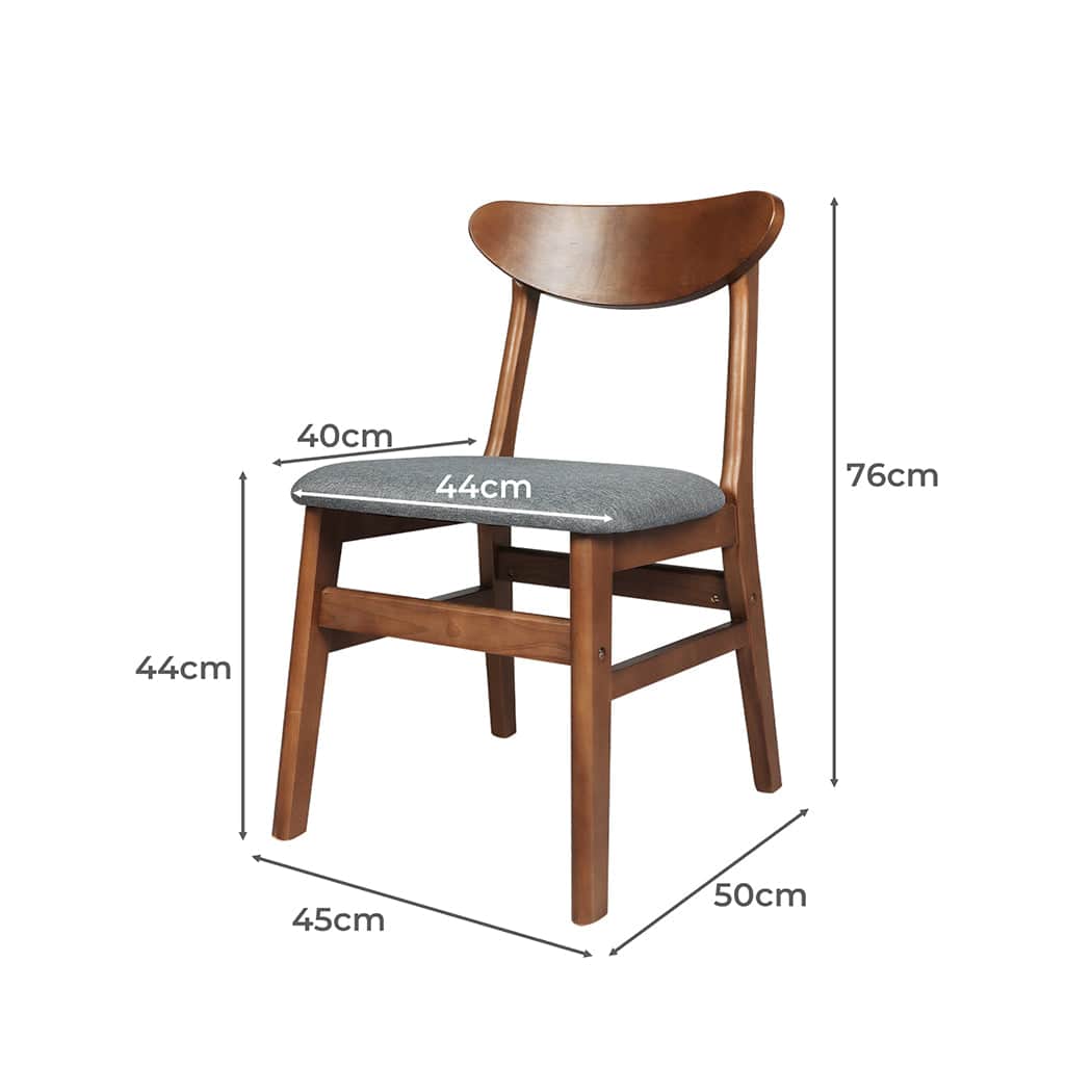 Elegant 6xDining Chairs Kitchen Chair  Foldable Function Classic