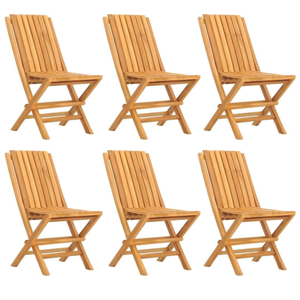 Elegant : 7-Piece Solid Teak Wood Garden Dining Set
