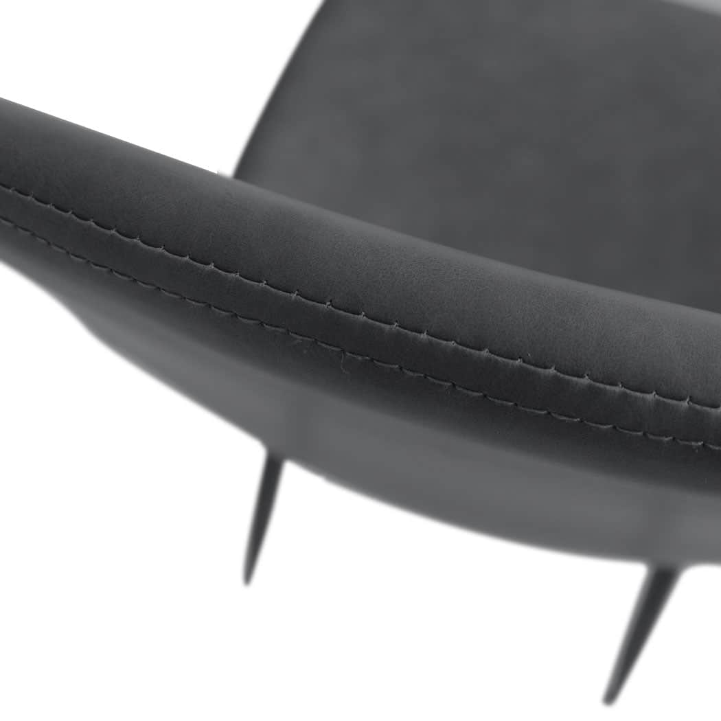 Elegant 8x Dining Chairs Kitchen Eames  Easy Assembly Classic