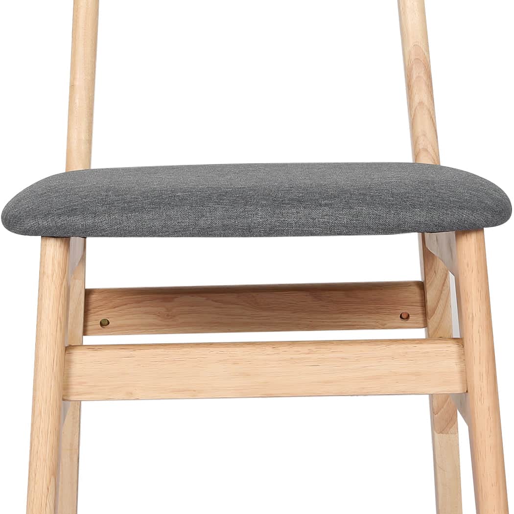 Elegant 8xDining Chairs Kitchen Chair Nature  Soft Cushion Classic