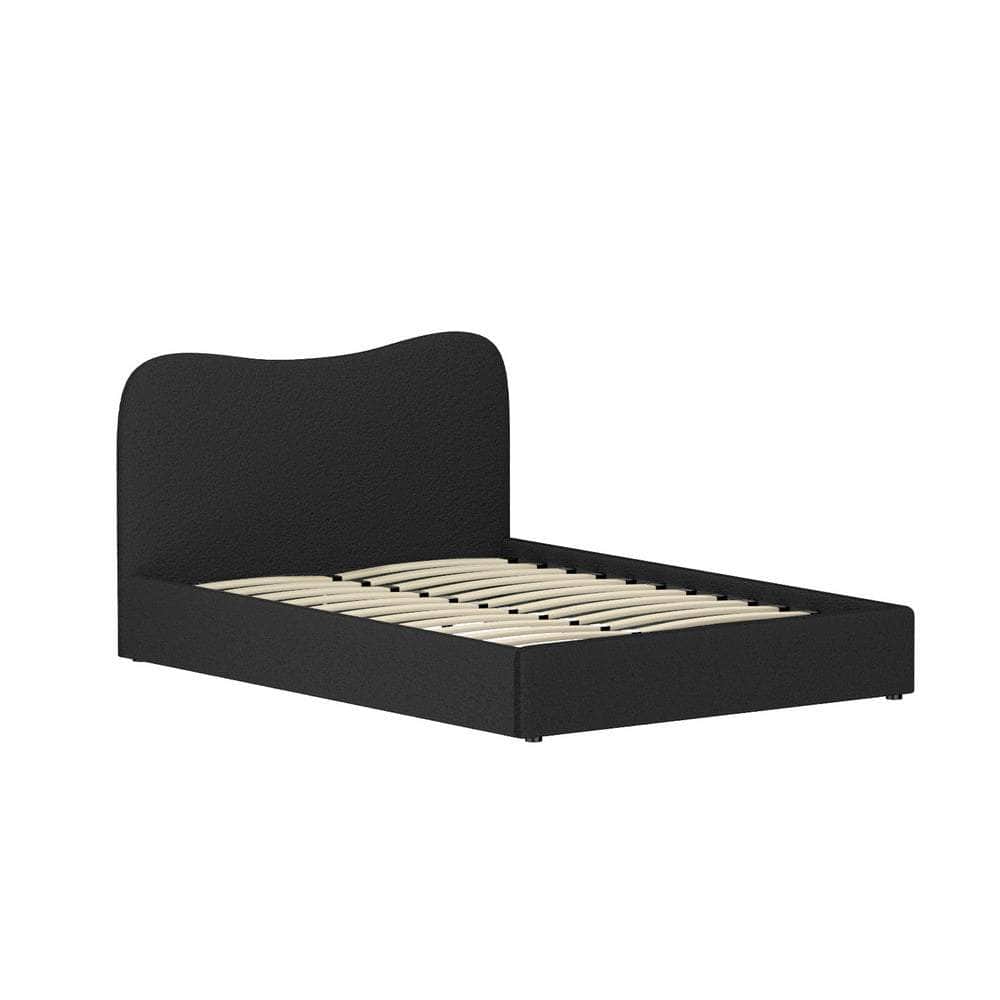 Elegant Bed Frame All Double/King/Single/Queen Boucle