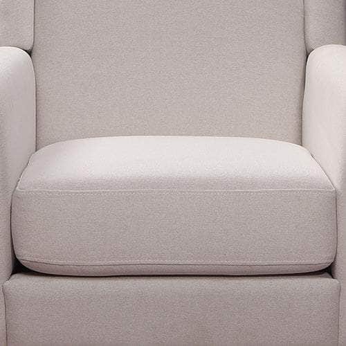 Elegant Beige Armchair - Upholstered Fabric Lounge Chair