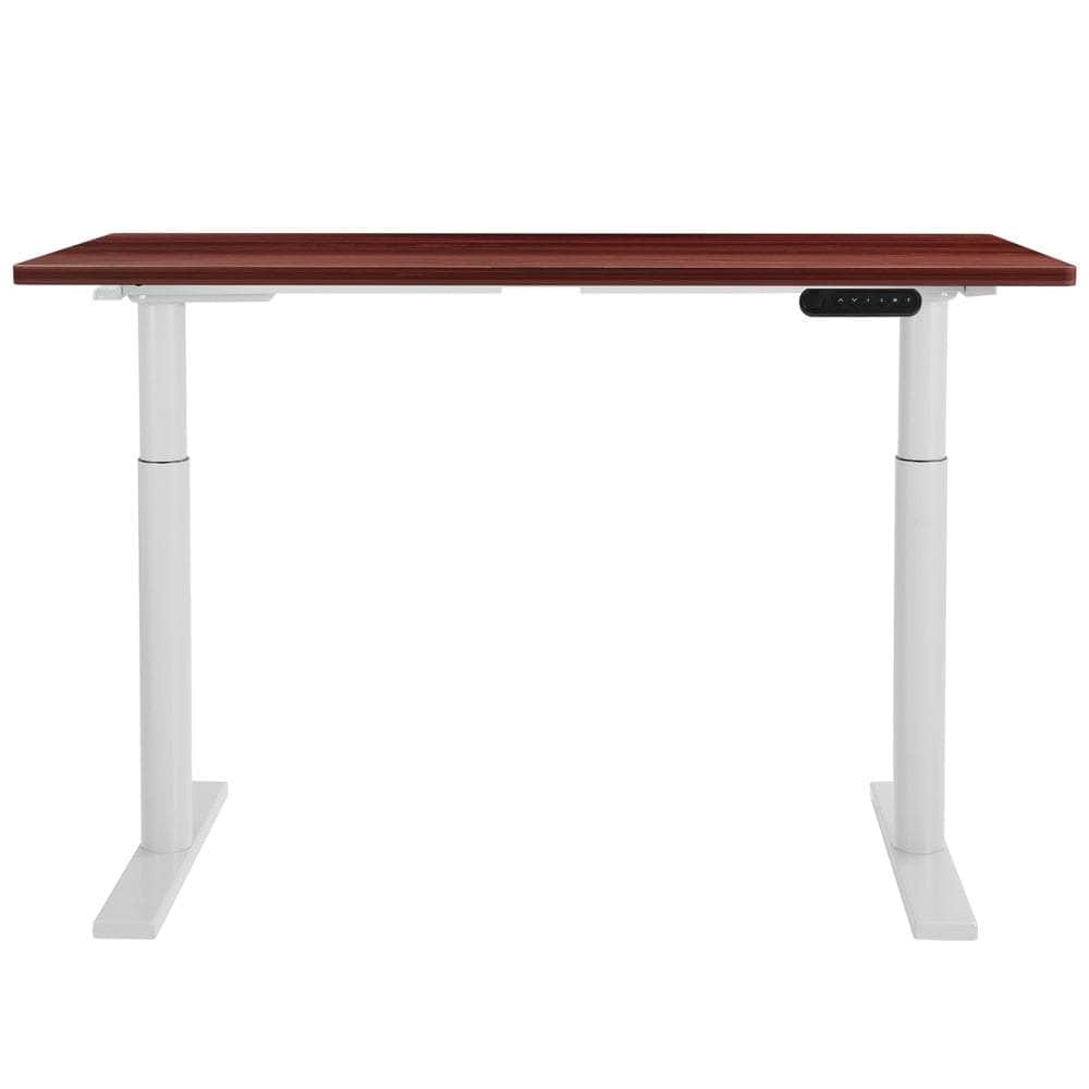 Elegant Black 140cm/120cm Height Adjustable Electric Standing Desk