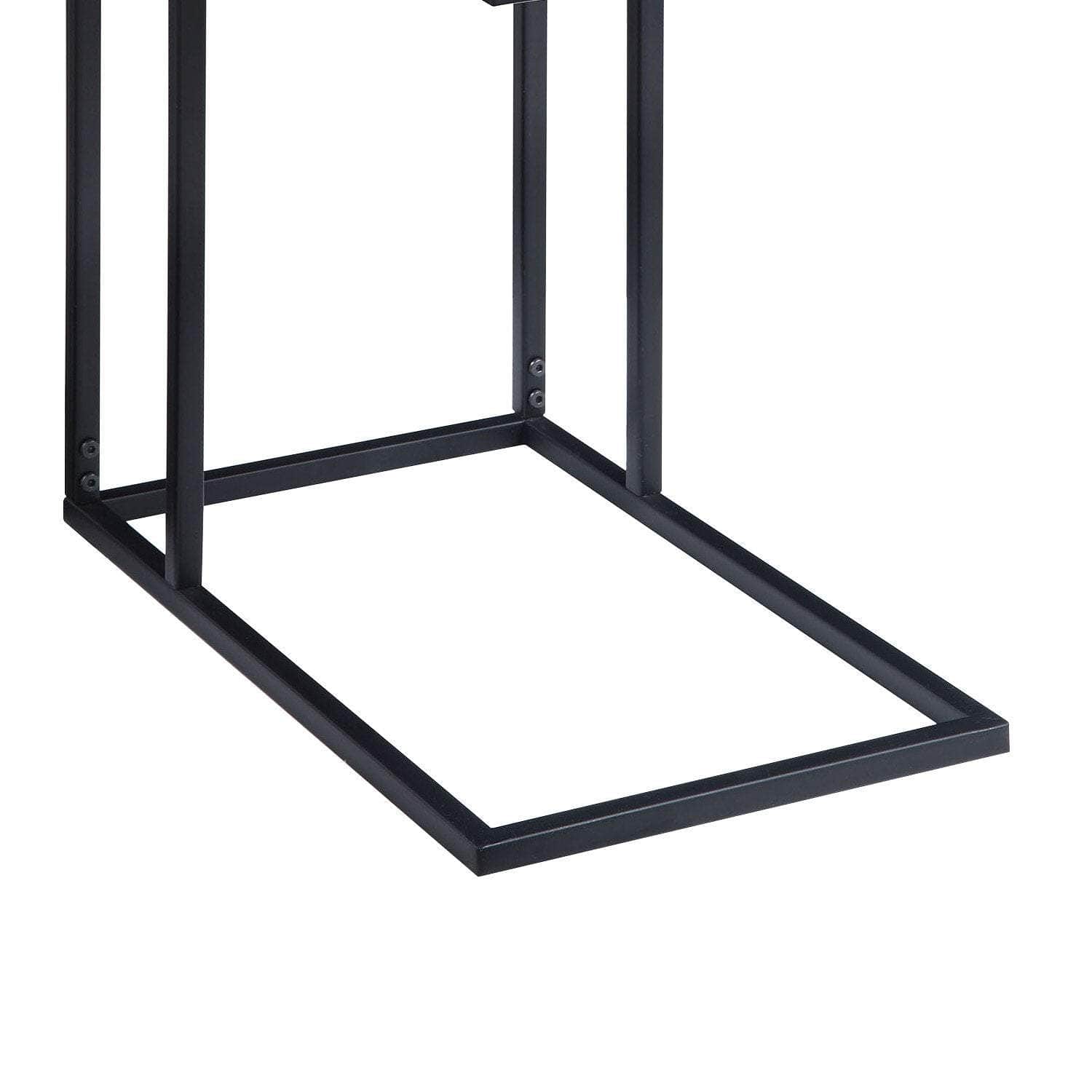 Elegant C-Shaped Drawer Side Table for Modern Living Spaces with living > indoor furniture