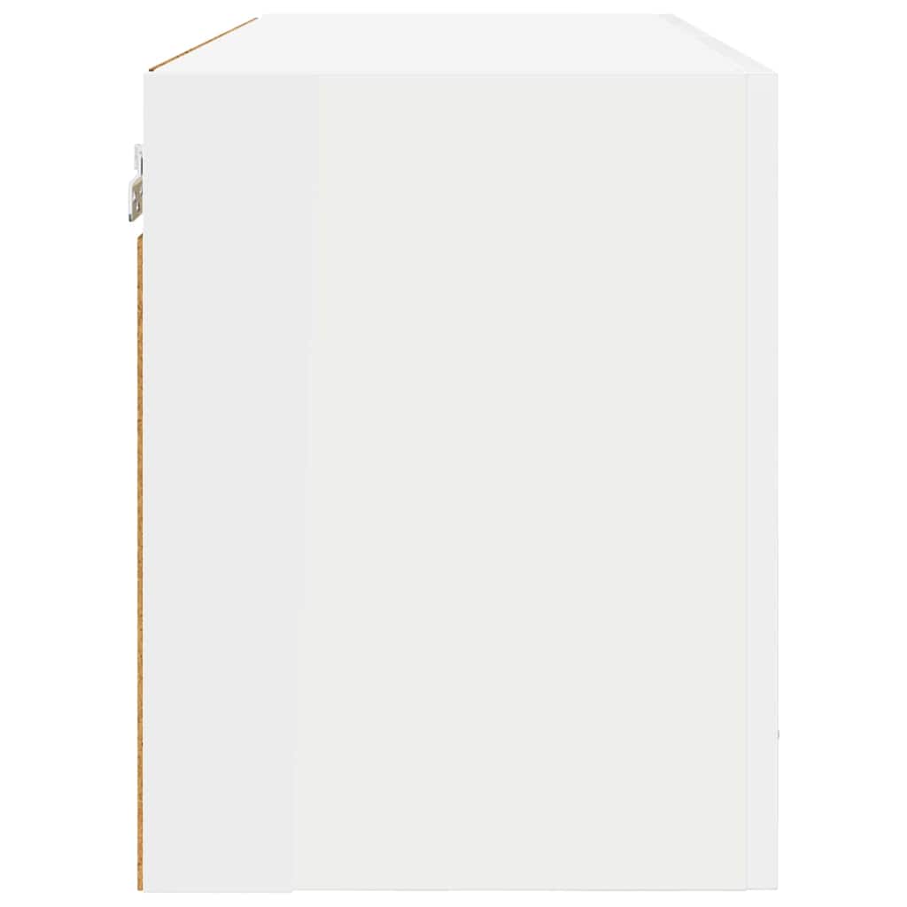 Elegant Cabinet Riga White Engineered Wood - Space-Saving | White colour