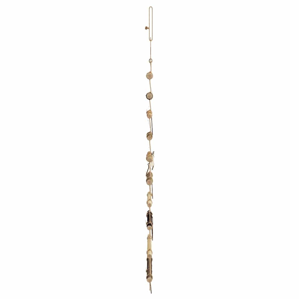 Elegant Christmas Tree with 30 LEDs Natural 90cm Solid Ash wood