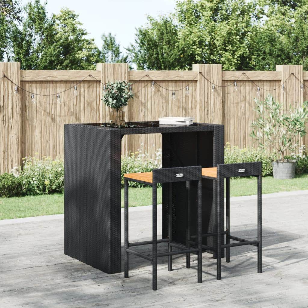 Elegant Duo: Poly Stools (Set of 2)Grey\Black