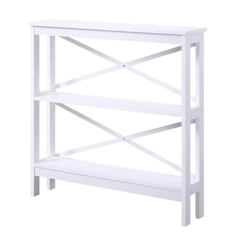 living > indoor furniture - Elegant Faustine Cross Console Table