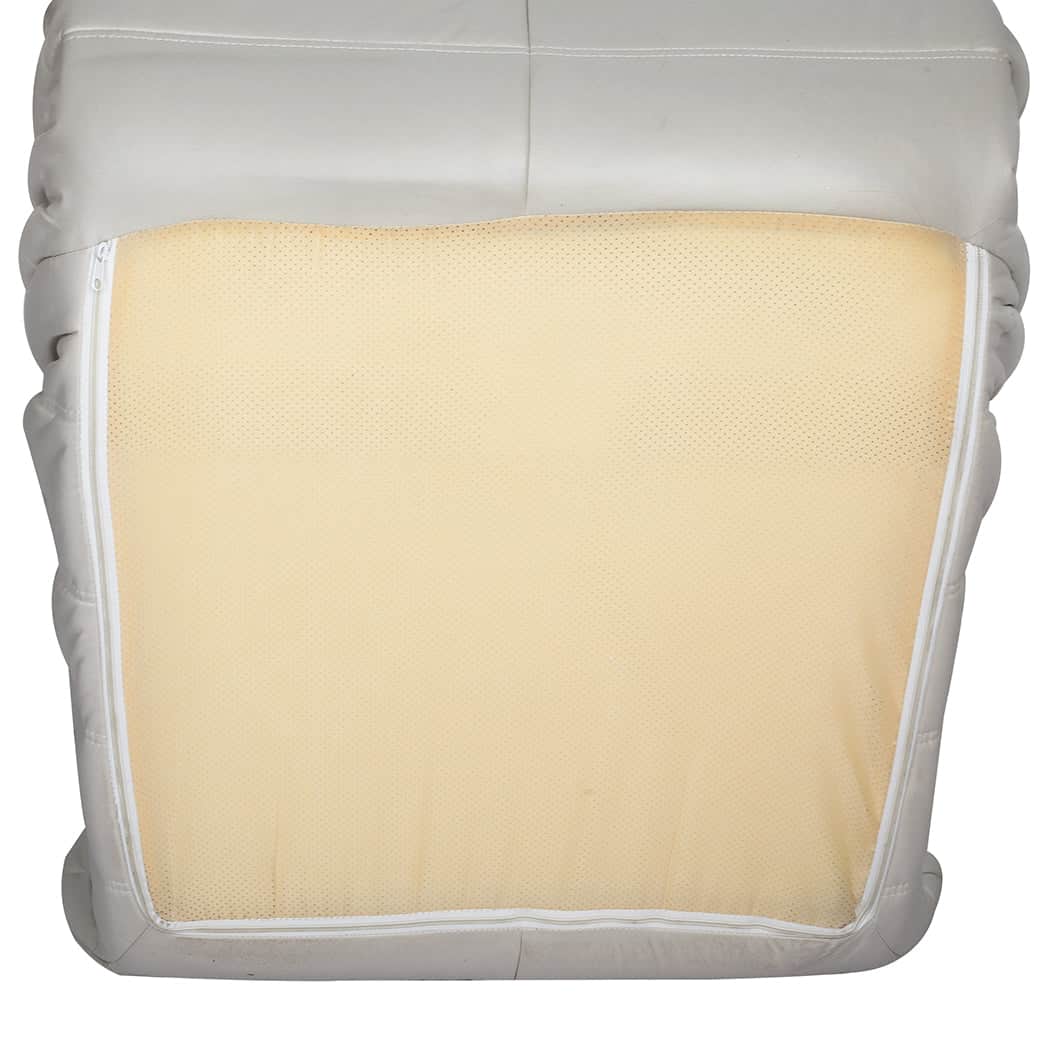 Elegant Floor Chair Caterpillar Sofa Grey  Wood Finish Classic