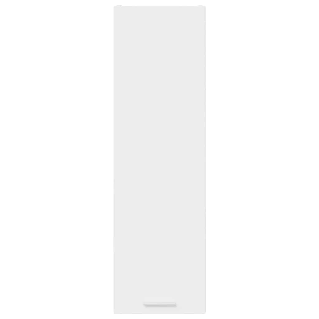 Elegant Hanging Cabinet Riga White Engineered Wood - Space-Saving | 2vty