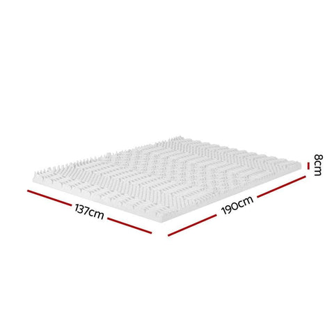 Elegant Memory Foam Mattress Topper - Double