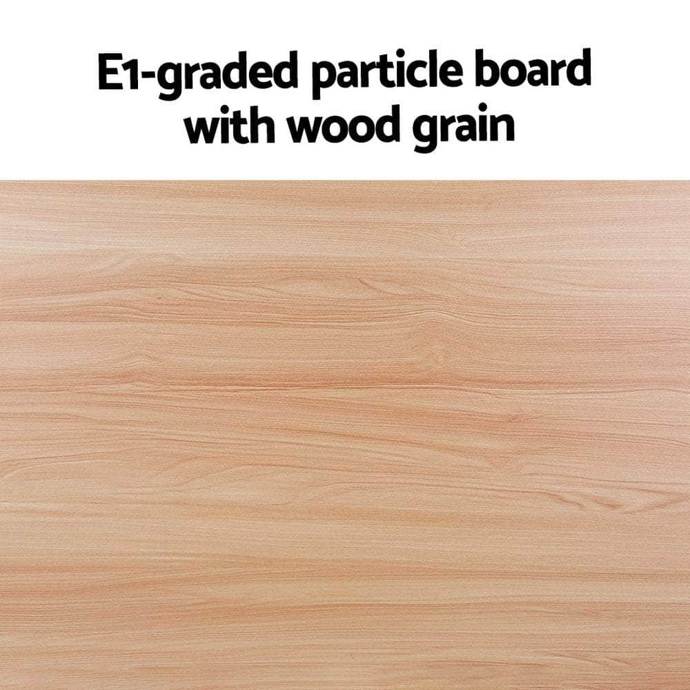 Elegant Oval Pine Coffee Table - 110CM
