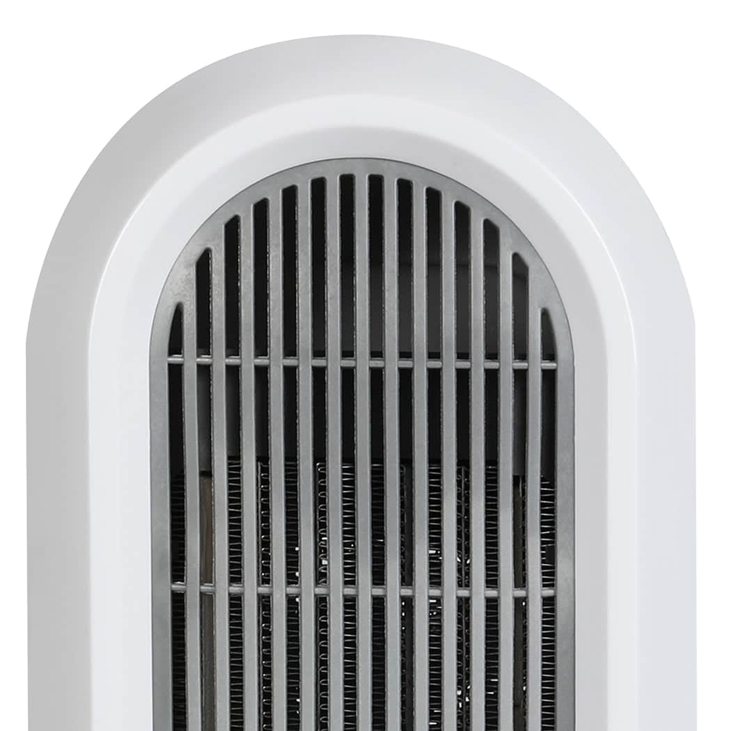 Elegant Portable Electric Heater Fan 1200W Home Office  Sleek Modern