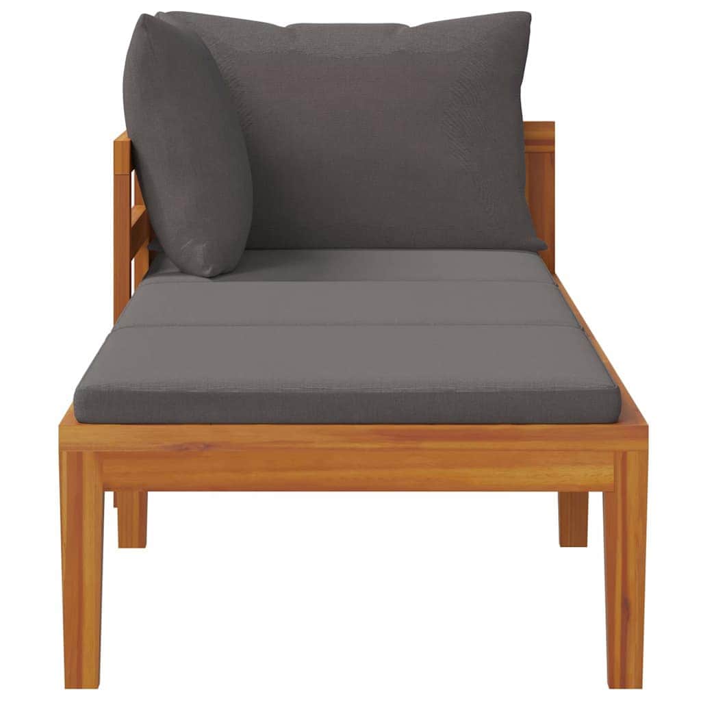 Elegant Sun Lounger with 1 Armrest Living Space Upgrade Modern Living