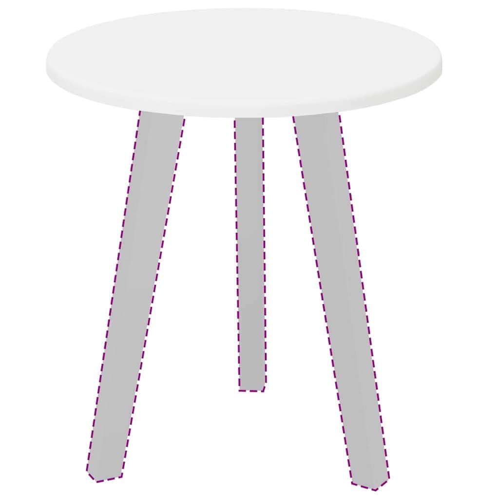 Elegant Table Top White 1 Engineered wood - Premium Comfort