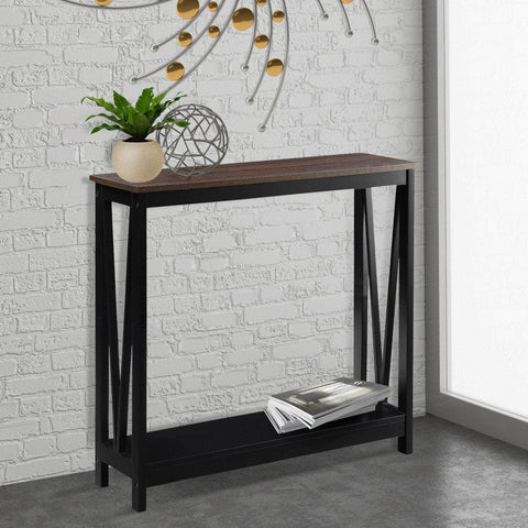 Elegant Two-Tier Console Table