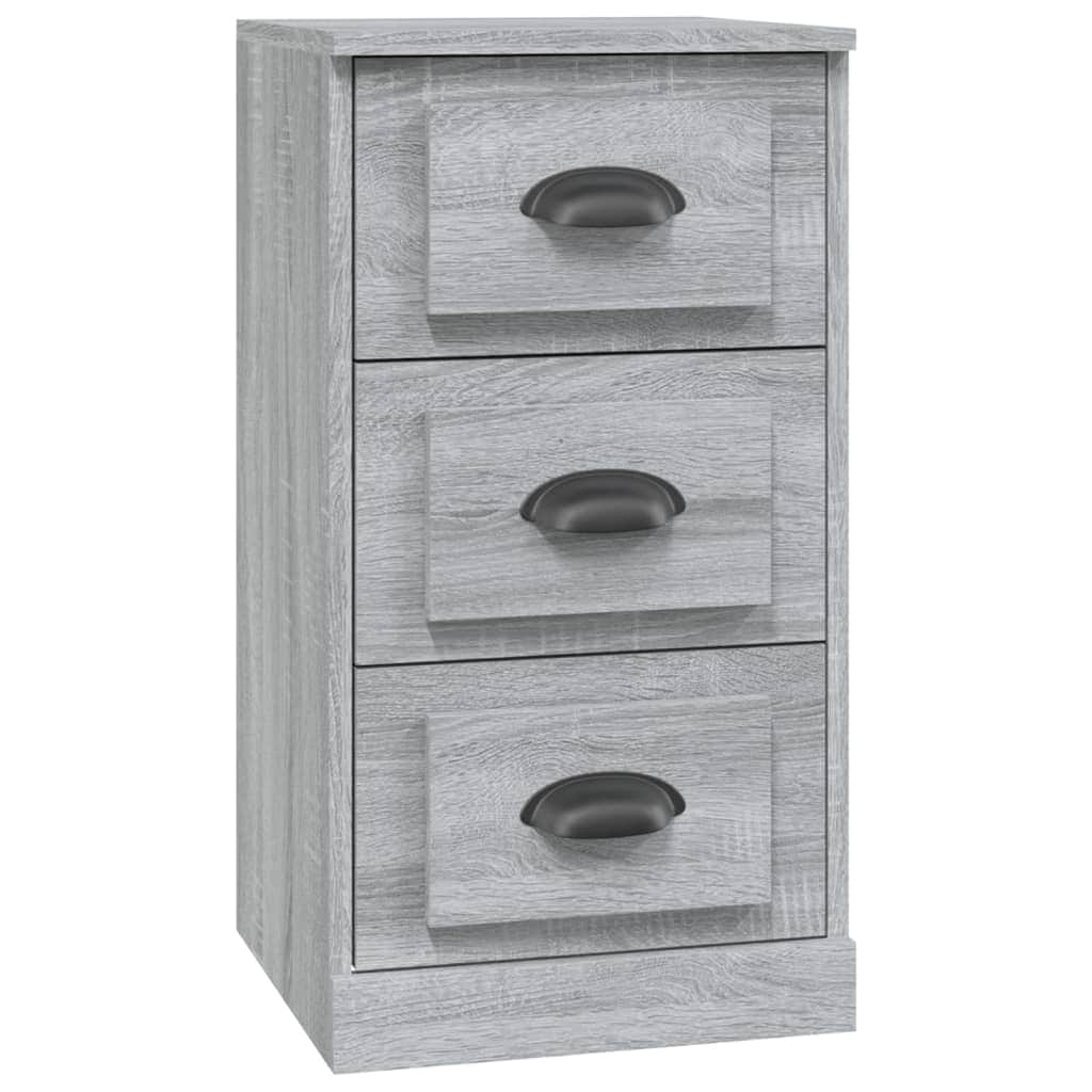 Elegant White Engineered Wood Sideboard