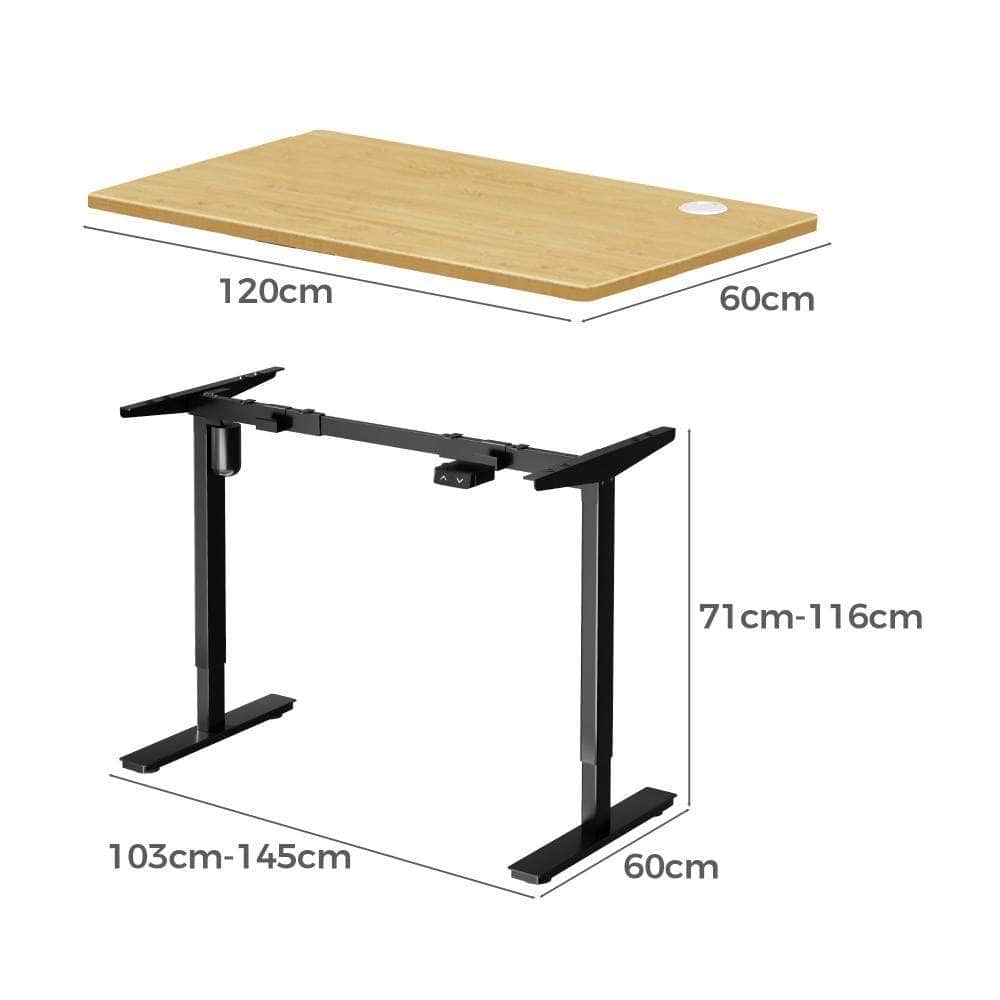 Elevate One Single Motor Electric Standing Desk