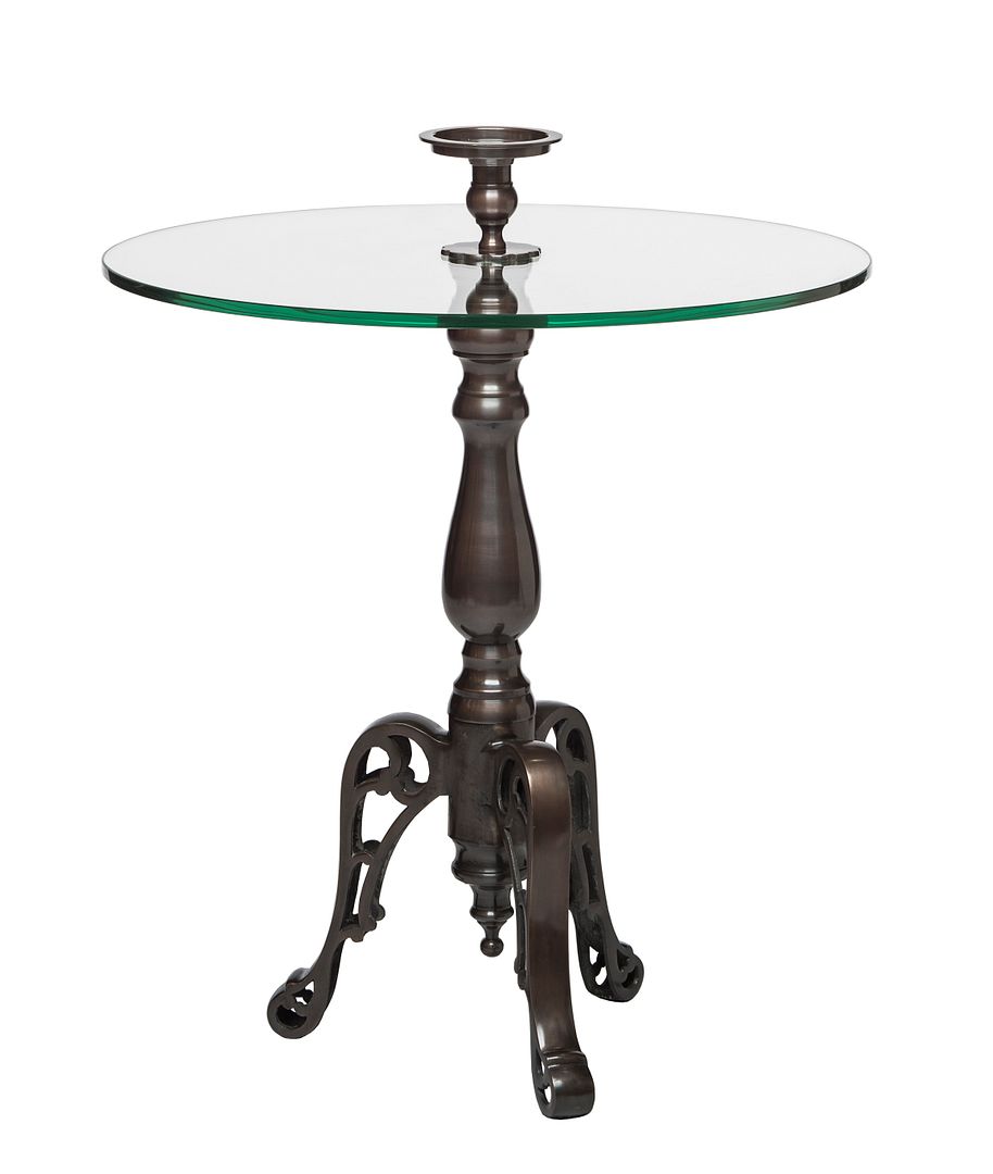 Elevate Your Living Room with our Iron Round Glass Coffee Table