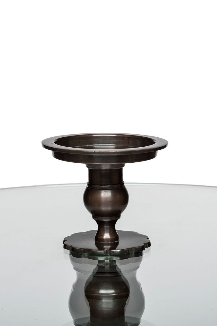 Elevate Your Living Room with our Iron Round Glass Coffee Table