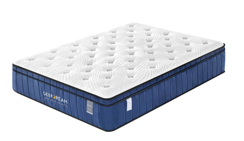 Elevate Your Sleep: 5-Zone Latex Queen Mattress with Cool Gel