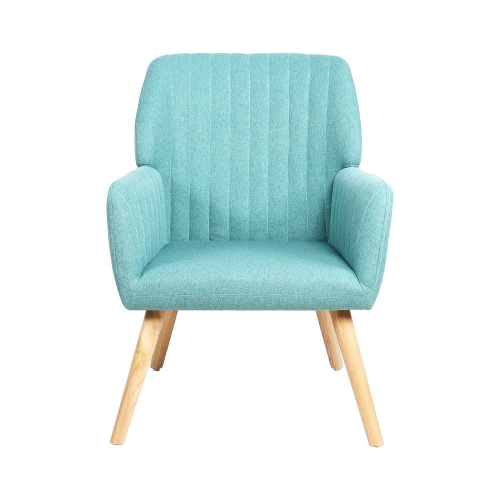 Elevate Your Space with the Stylish Blue Accent Armchair