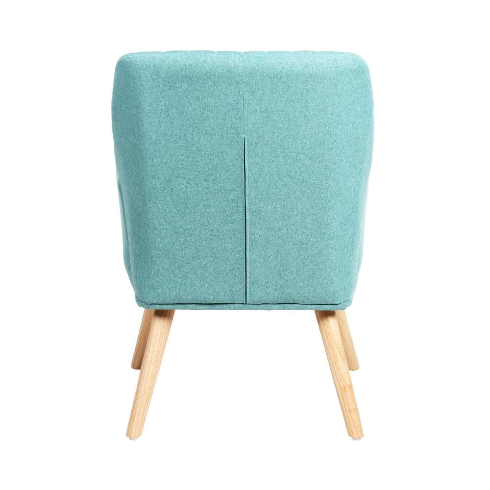 Elevate Your Space with the Stylish Blue Accent Armchair