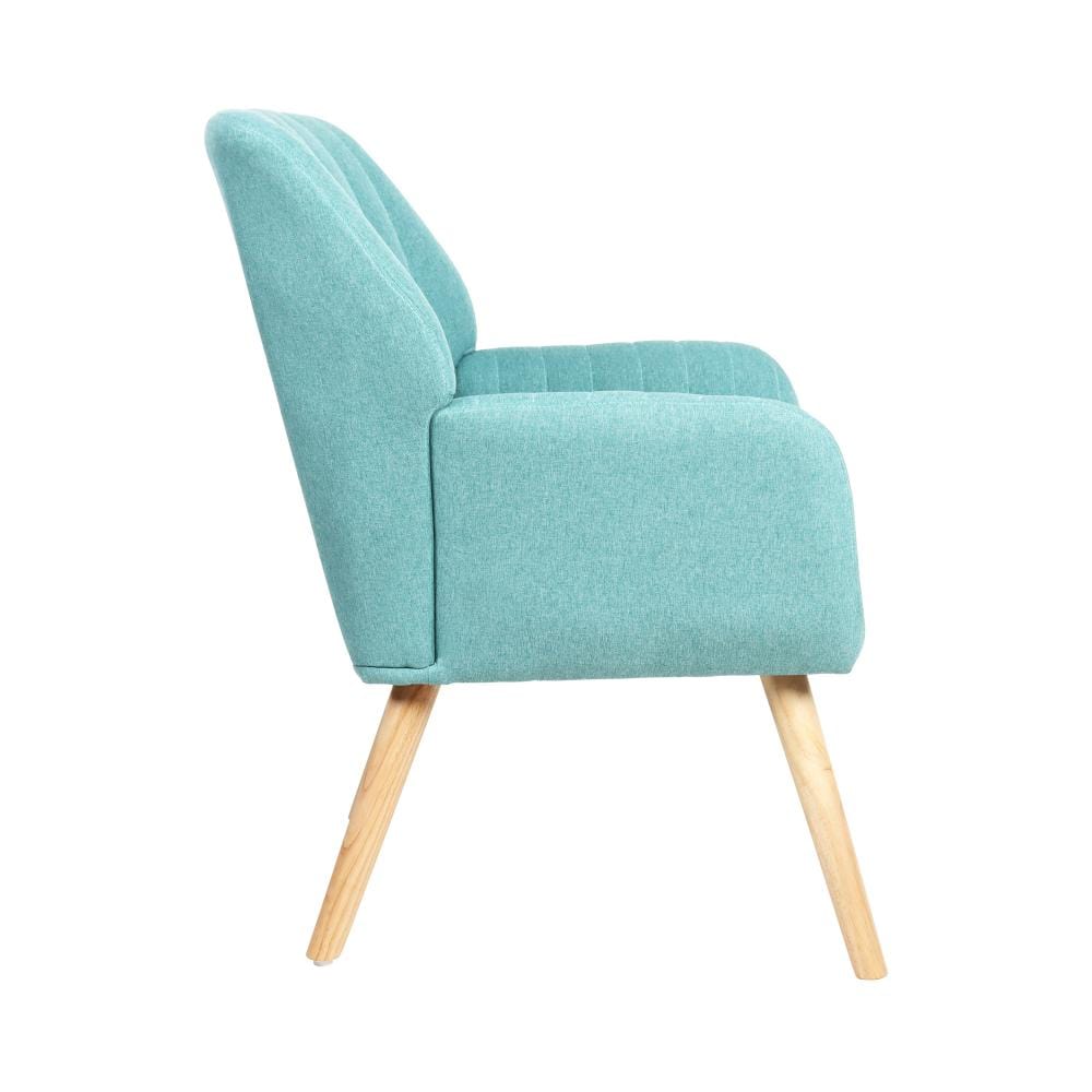 Elevate Your Space with the Stylish Blue Accent Armchair