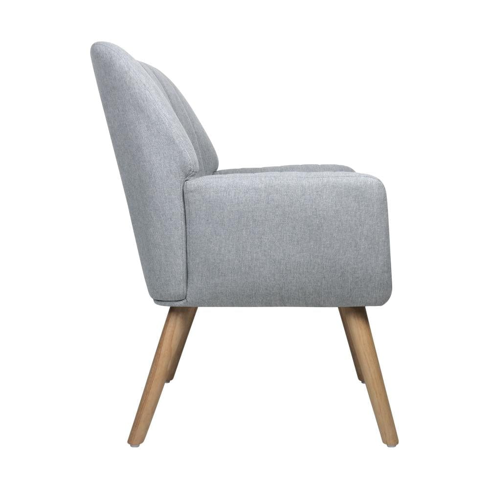 Elevate Your Space with the Stylish Blue Accent Armchair