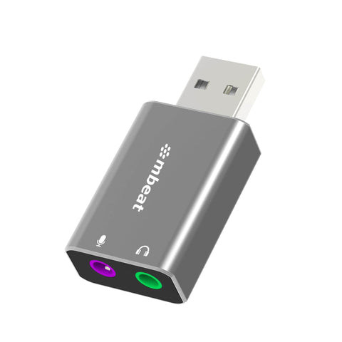 Elite Usb To 3.5Mm Audio And Microphone Adapter