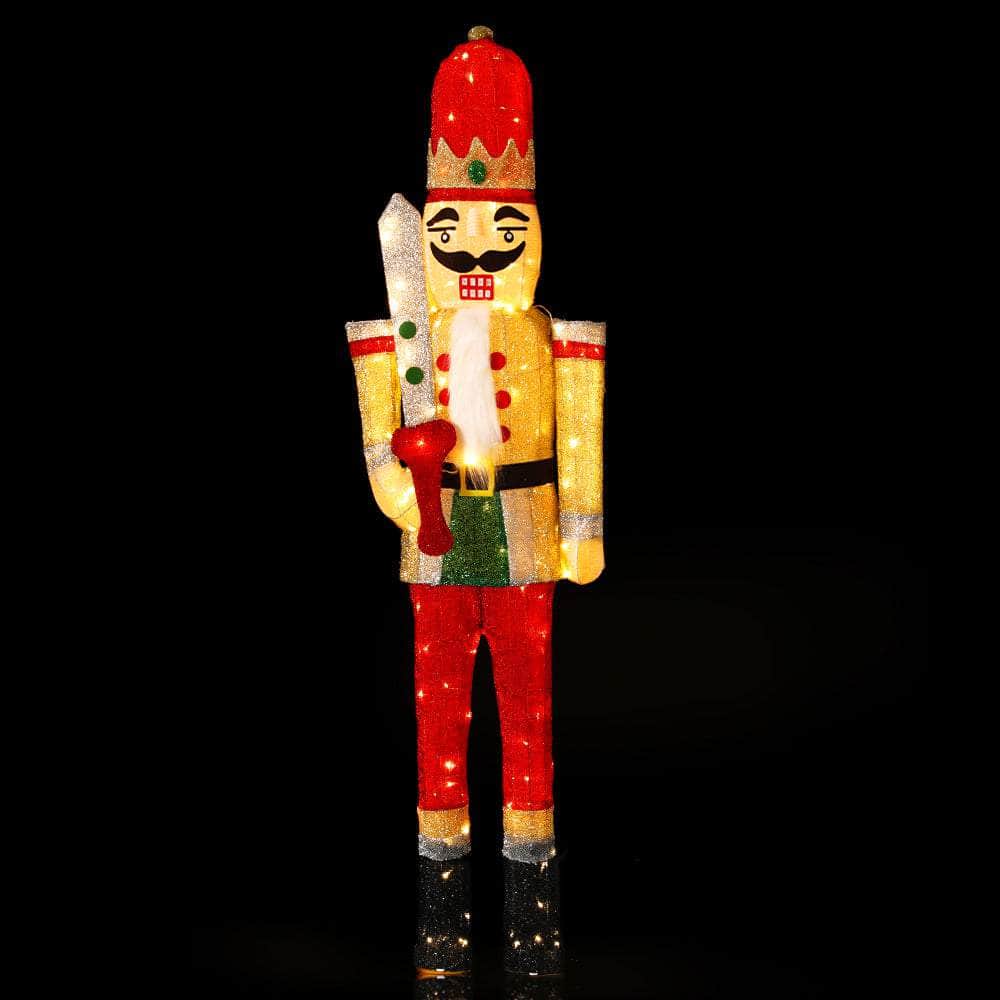 Enchanted Nutcracker Glow 1.7M 3D LED Christmas Lights Decoration