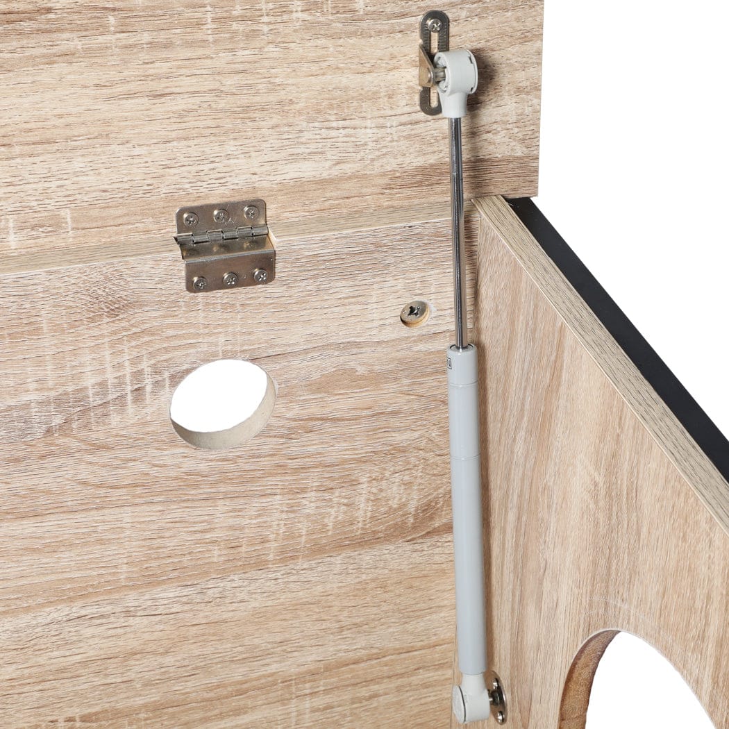 Enclosed Cat Litter Cabinet Box with SC10 id